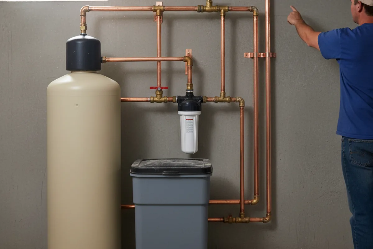 Whole-house water treatment system installed in Marshall